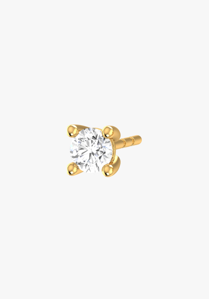 Solitaire Mini Earring