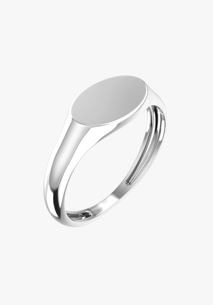 Oval Essential Signet Ring
