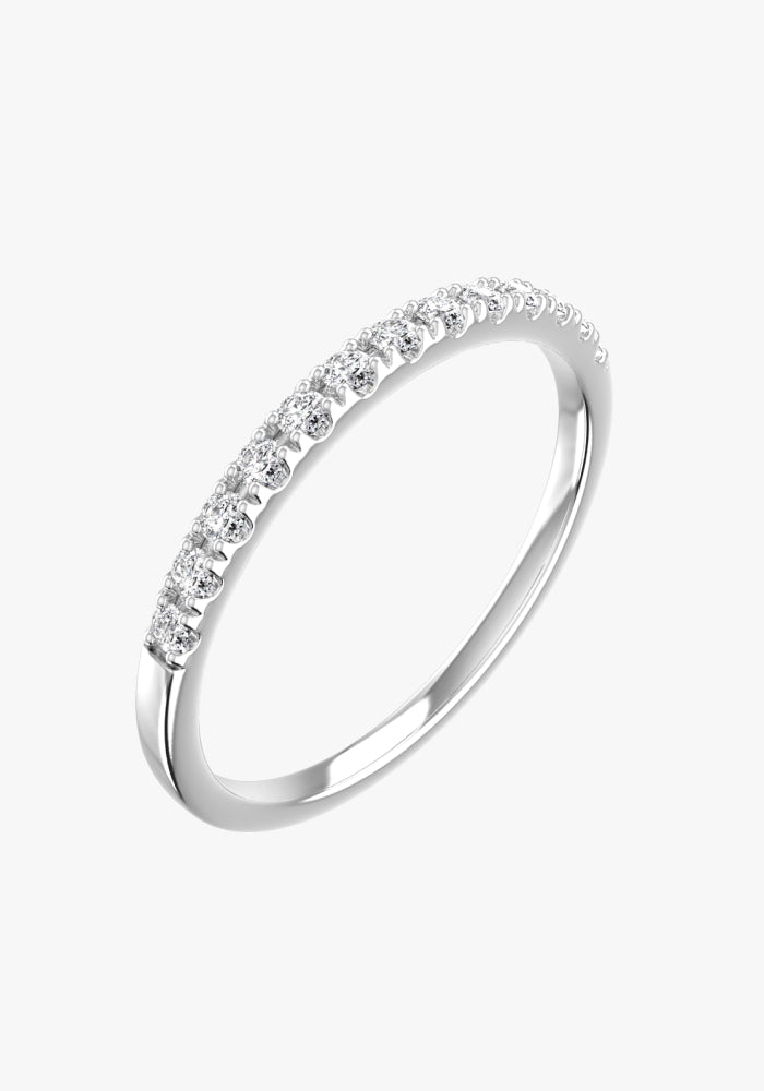 Essential Band Half Pave 2mm